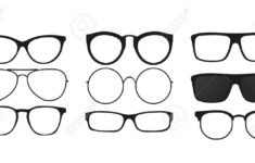 Set Sunglasses Vector Design Template. A Set Of Sunglasses. Idea inside Free Printable Sunglasses Pattern