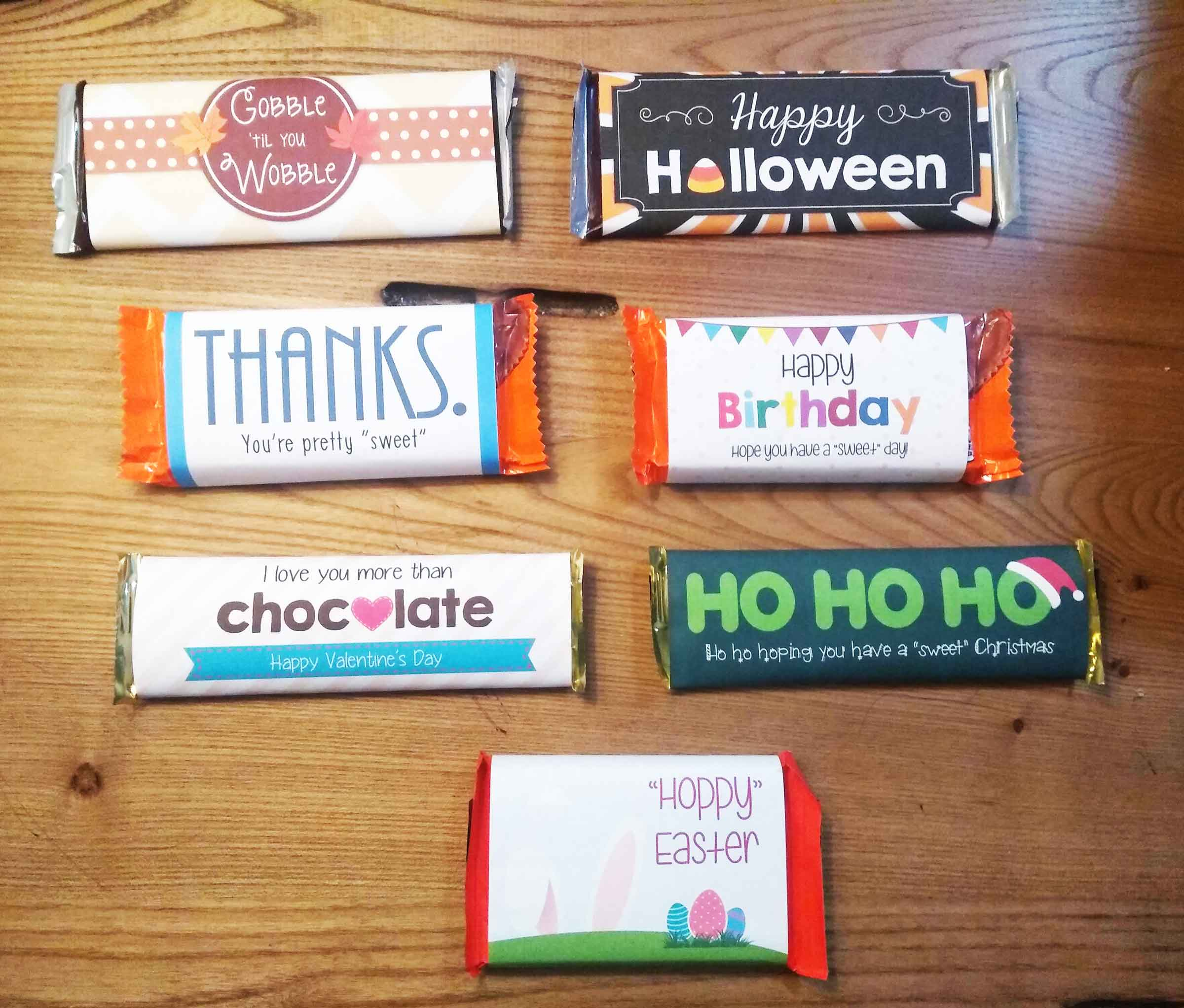 Seven Free Printable Candy Bar Wrappers For Every Occasion - My throughout Free Printable Chocolate Bar Wrappers Templates
