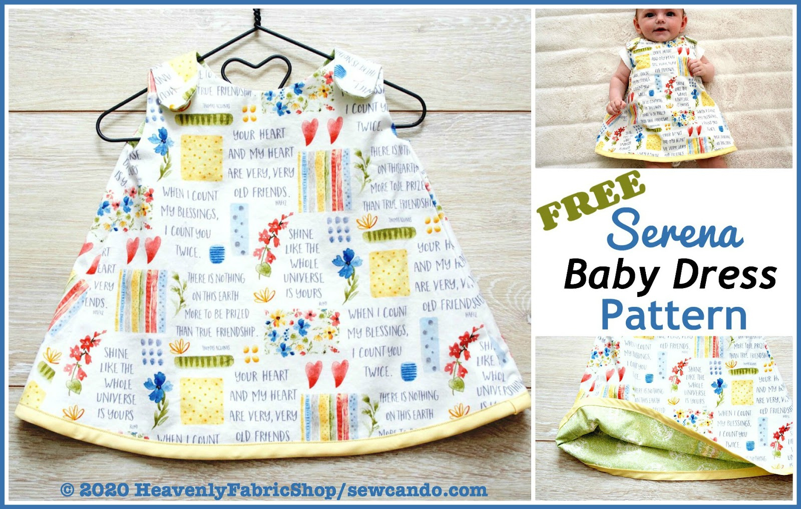 Sew Can Do: Back To Sewing + Free Serena Baby Dress Pattern! throughout Free Printable Toddler Dress Patterns