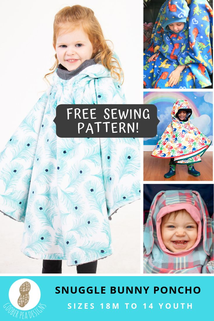 Sew Pdf within Free Printable Car Seat Poncho Pattern
