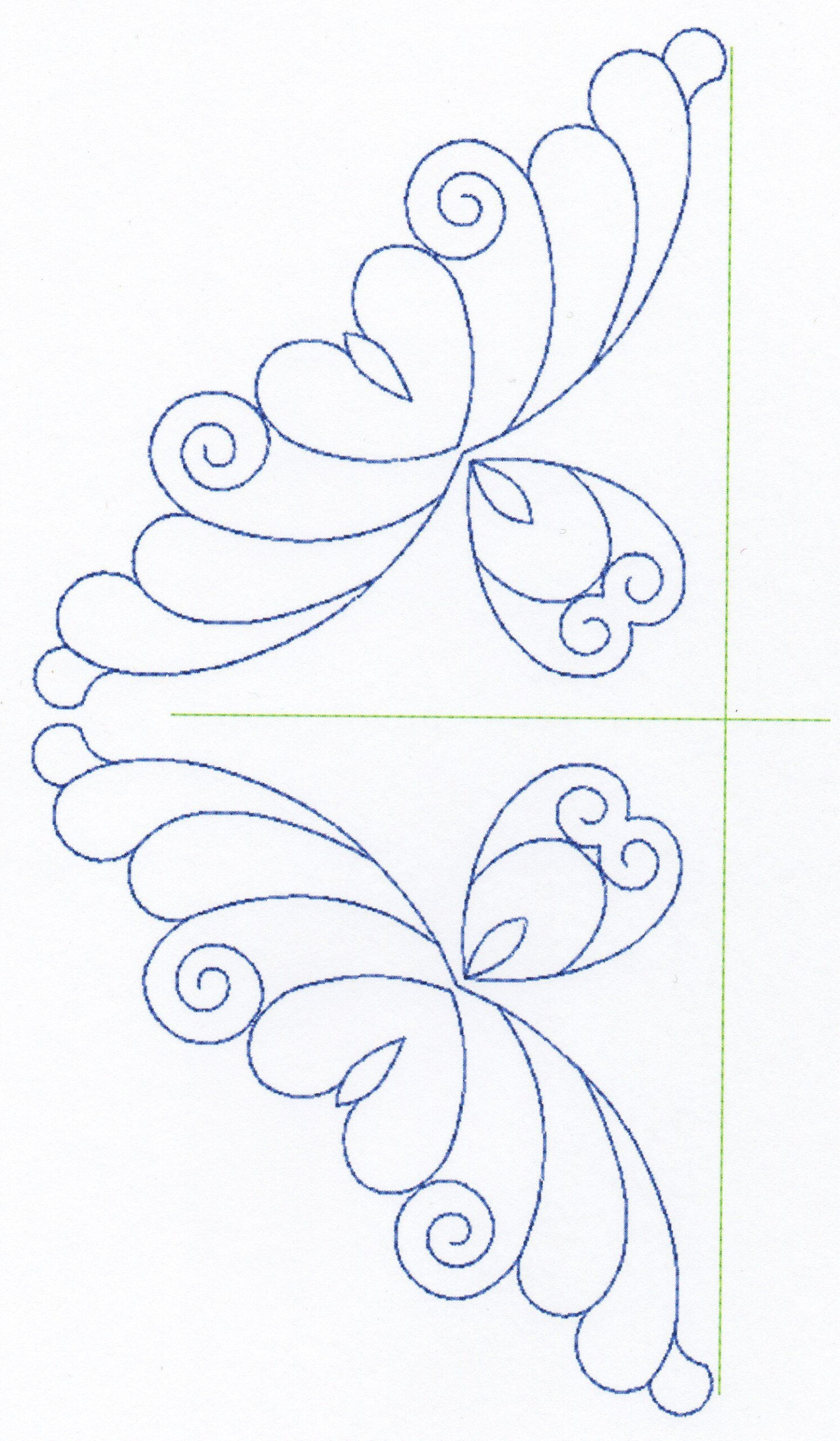 Stencils For Hand Quilting Quilting Stencil Set - 2 Border with Free Printable Hand Quilting Stencils