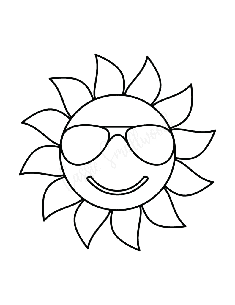 Sun Templates (Lots Of Shapes And Sizes) - Cassie Smallwood in Free Printable Sun Stencils