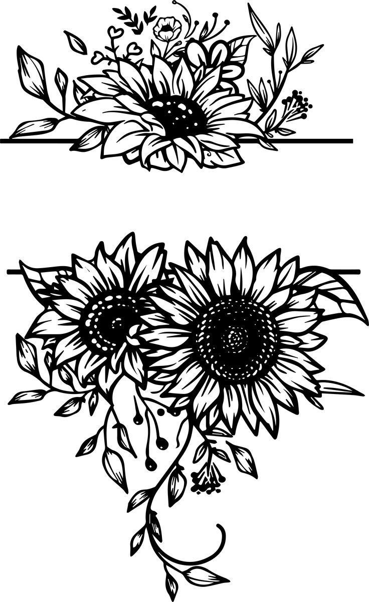 Sunflower 10 inside Pyrography Patterns Free Printable Wood Burning Patterns