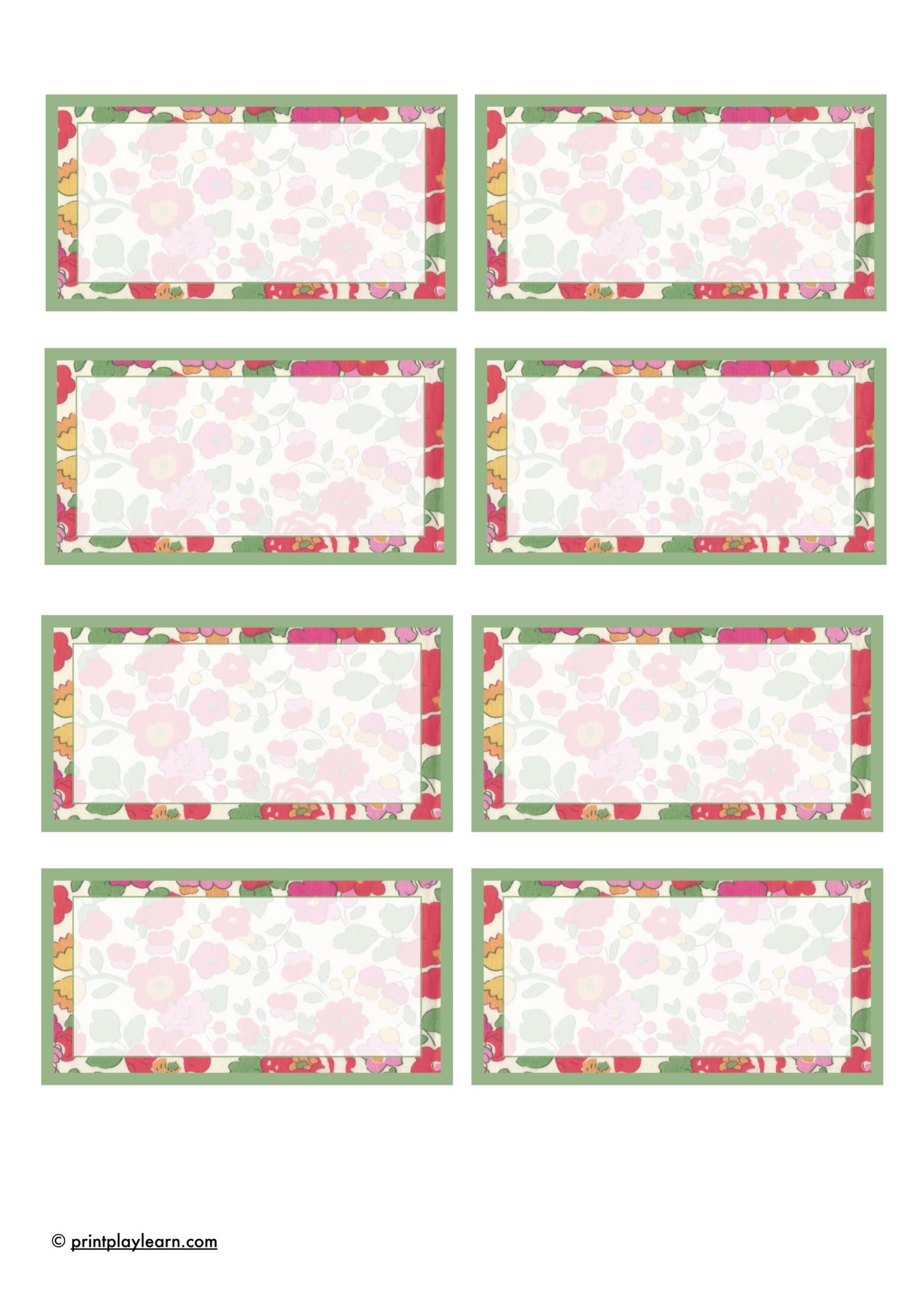 Tray Labels - Page 1 - Free Teaching Resources - Print Play Learn within Free Printable Tray Labels