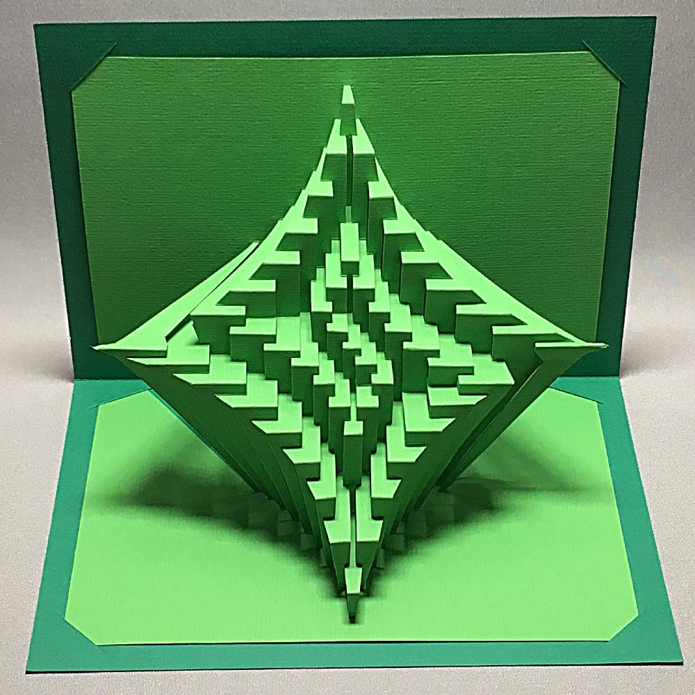 Ullagami How-To - Geometric Kirigami Pop-Ups for Free Kirigami Card Templates