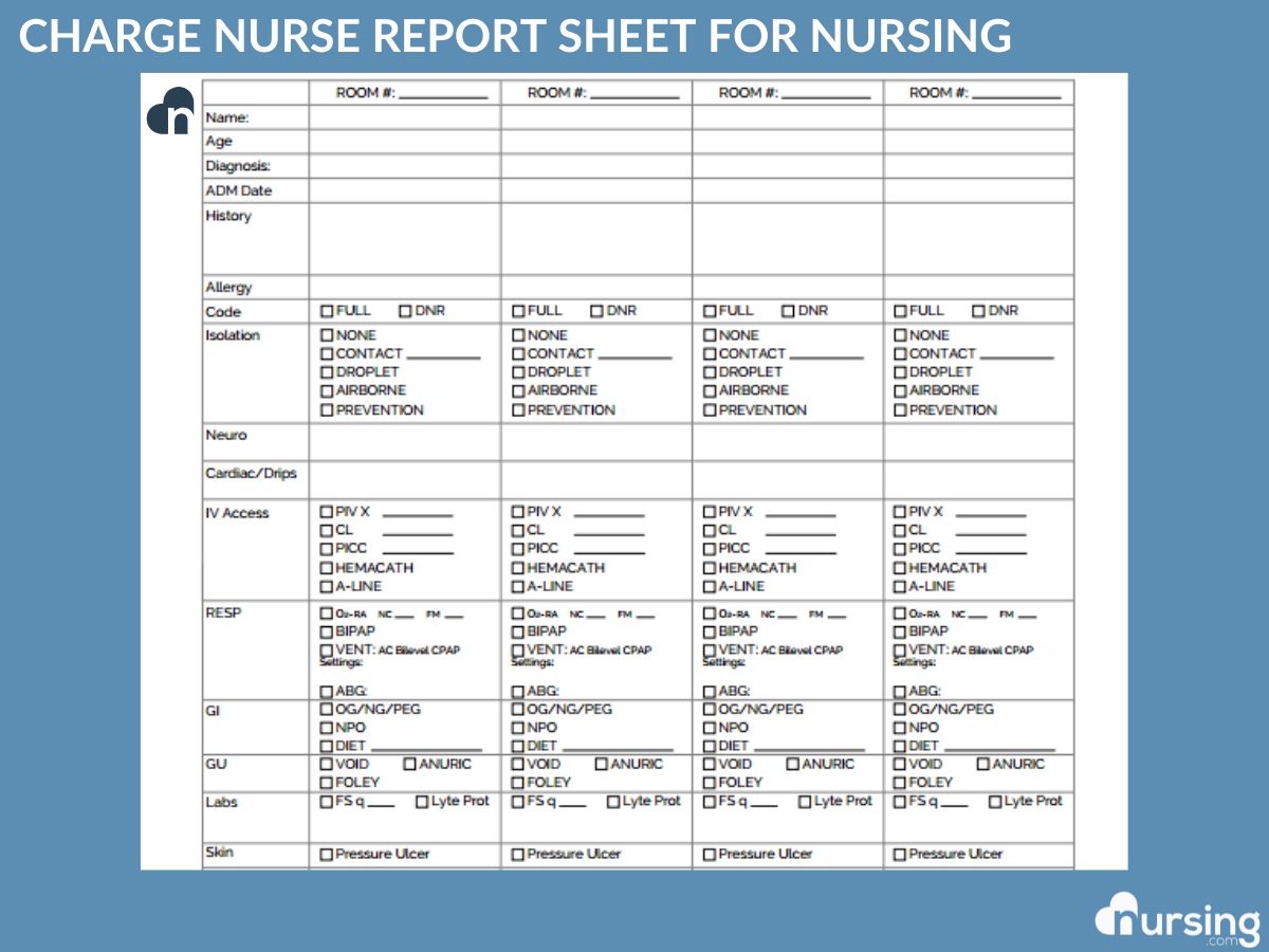 Ultimate Nursing Report Sheet Database &amp;amp; Free Downloads inside Free Nursing Report Sheet Template