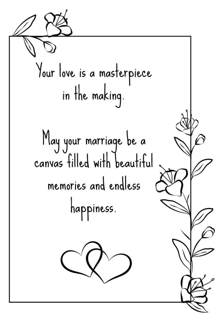 What To Write In A Inside Wedding Card Messages What Do I Write for Free Printable Wedding Card Verses