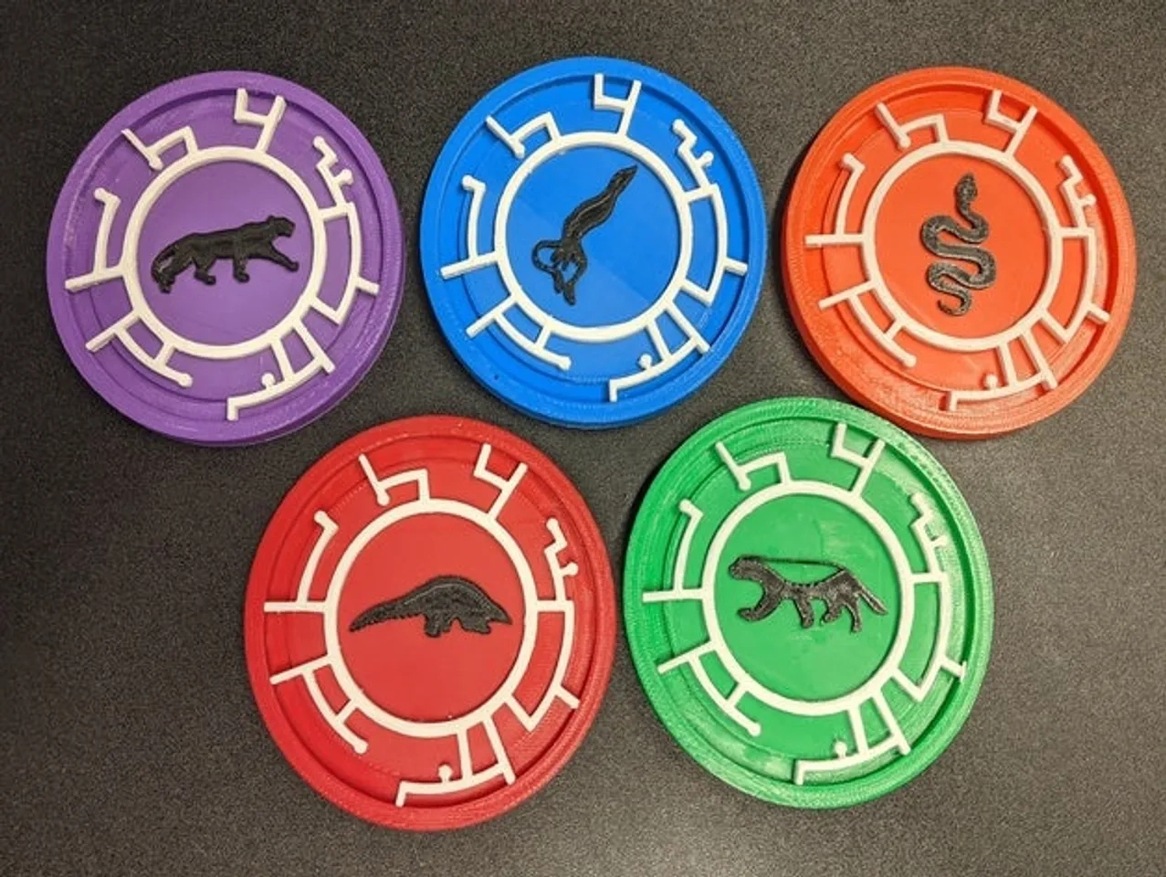 Wild Kratts Creature Discsflyingpurplecow | Download Free Stl for Creature Power Discs Free Printable