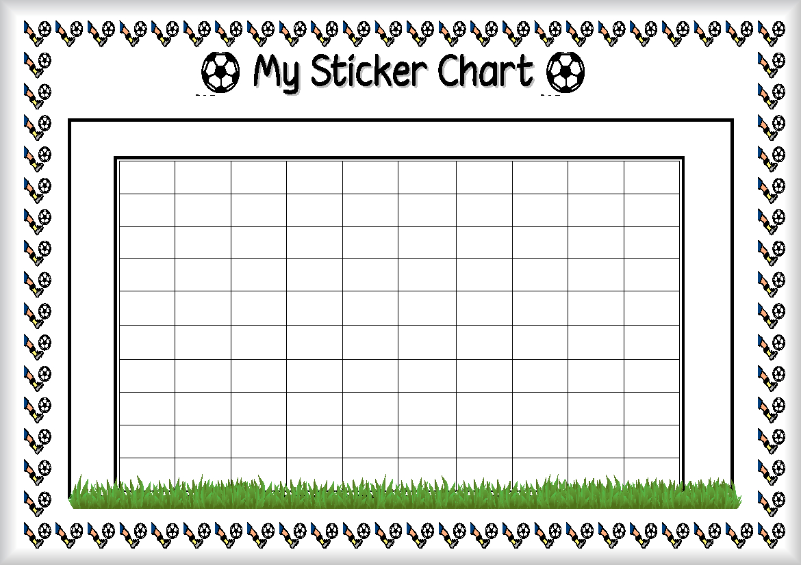 Worldcup regarding Football Reward Chart Free Printable