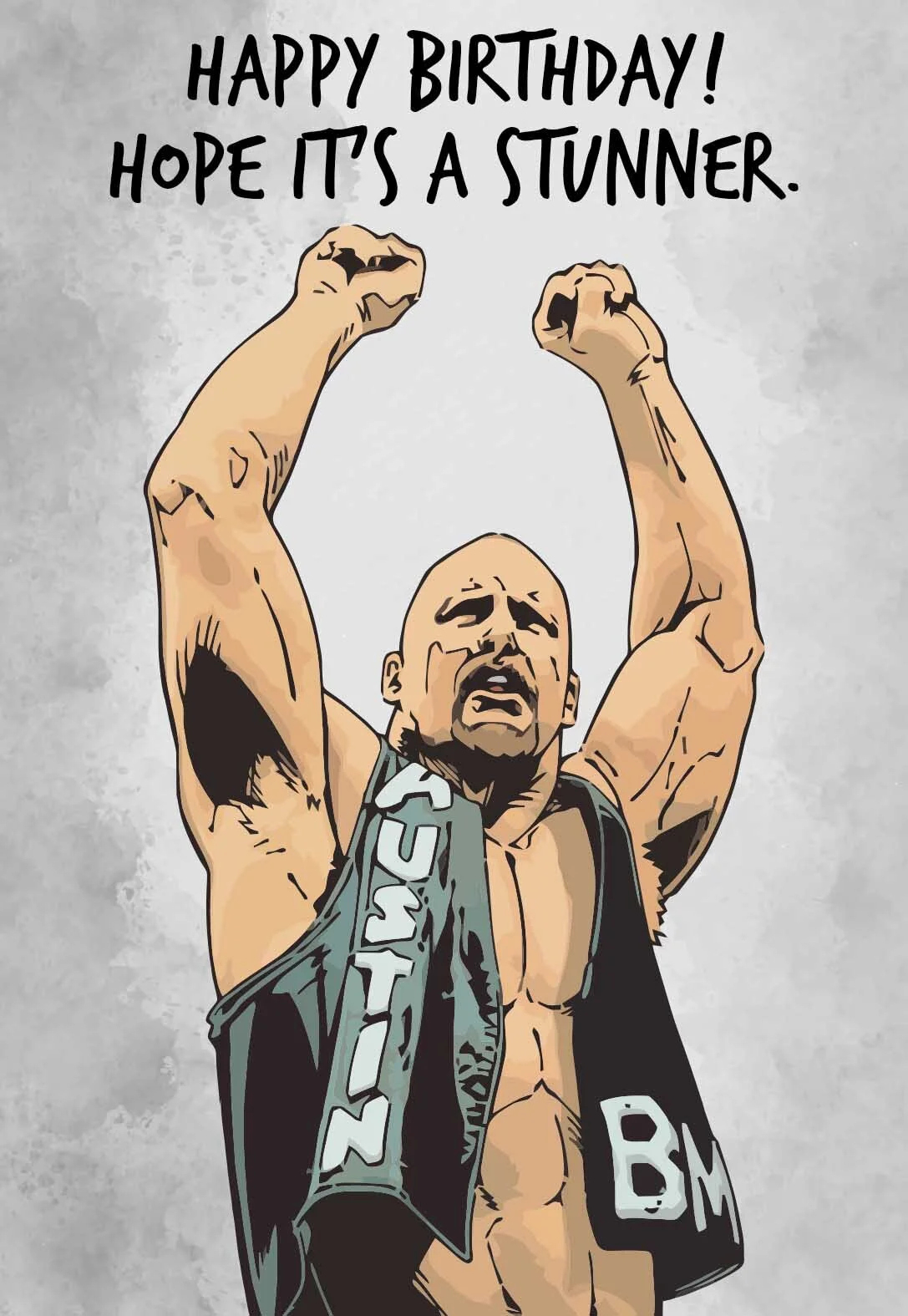 Wrestling Birthday Card — Printbirthday.cards intended for Wrestling Birthday Cards Printable Free