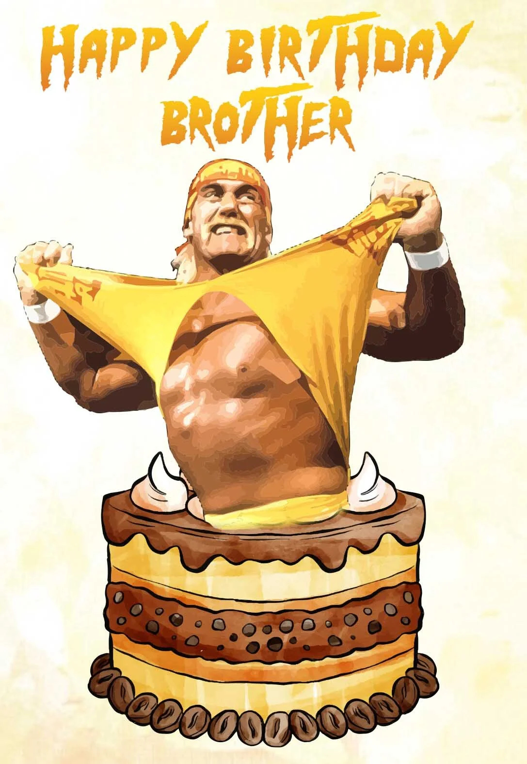 Wrestling Birthday Card — Printbirthday.cards throughout Wrestling Birthday Cards Printable Free